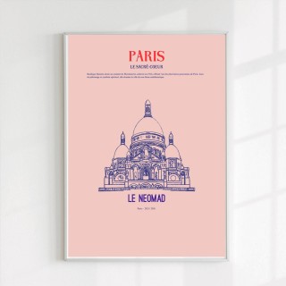 Le Sacré-coeur affiche