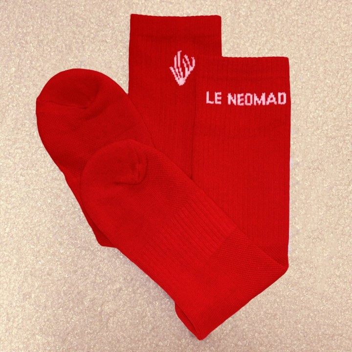 Les chaussettes Le Flamboyant (Rouge)
