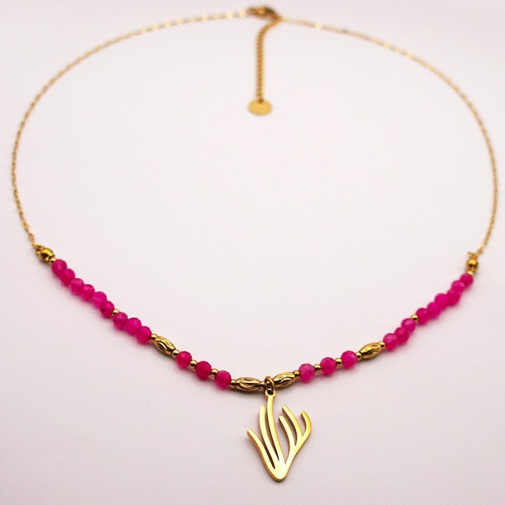 Collier Le Fuchsia