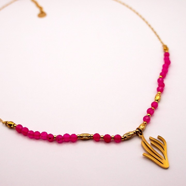 Collier Le Fuchsia