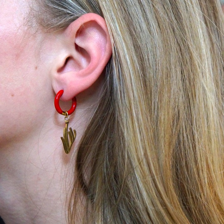 Le crabe qui brille – anneaux rouges