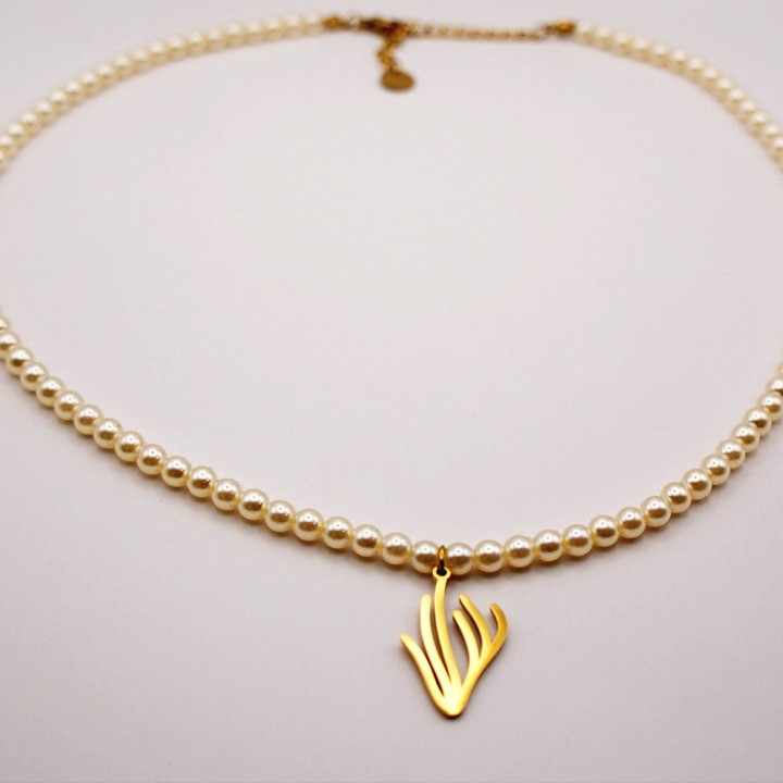 le collier en perles logo