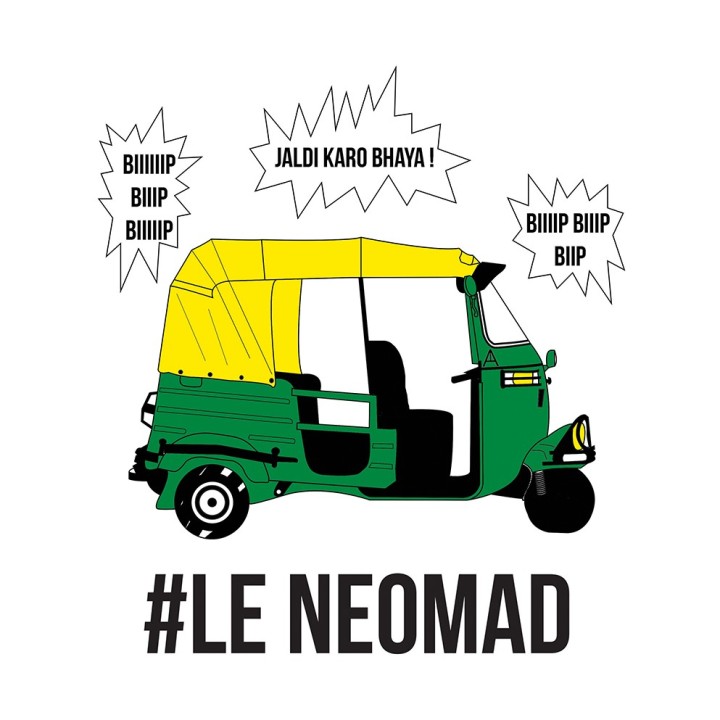 T-shirt Le Rickshaw