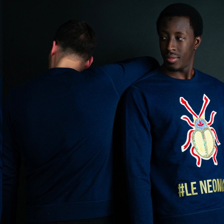 Sweat-shirt Abou (Bleu)