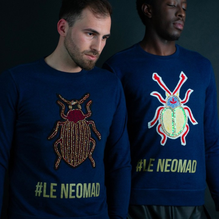 Sweat-shirt Abou (Bleu)