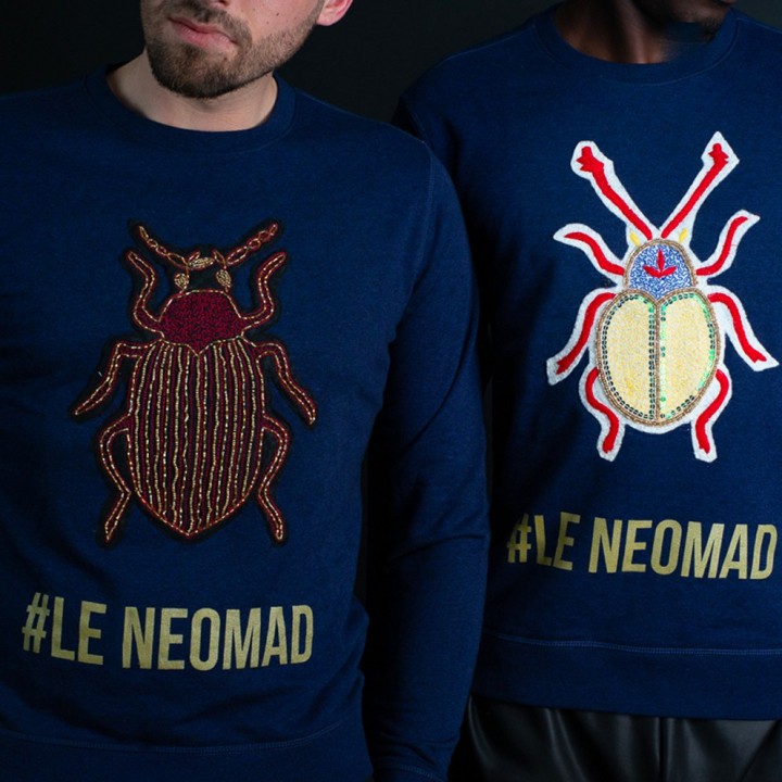 Sweat-shirt Abou (Bleu)
