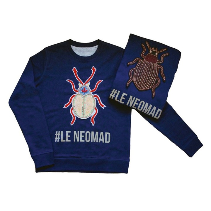 Sweat-shirt Abou (Bleu)