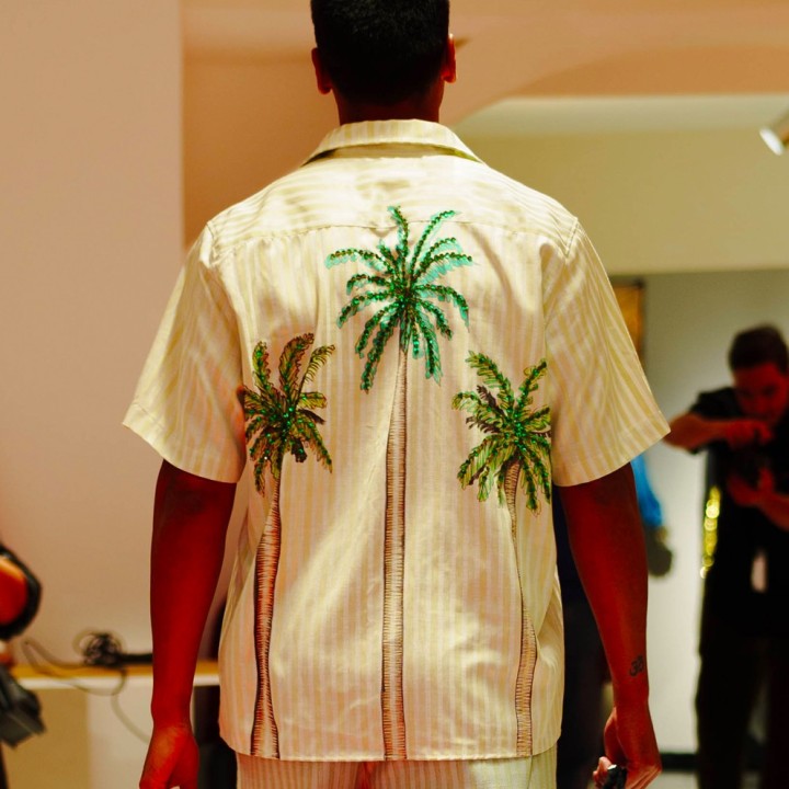 Chemise Goodlands - Broderie palmier