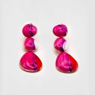Les rococos violet et rose